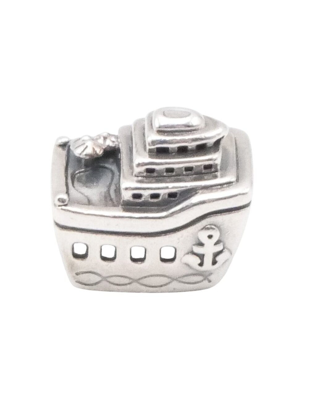 Pandora St. Thomas Personalized Cruise Ship Charm Sterling Silver Travel Bead